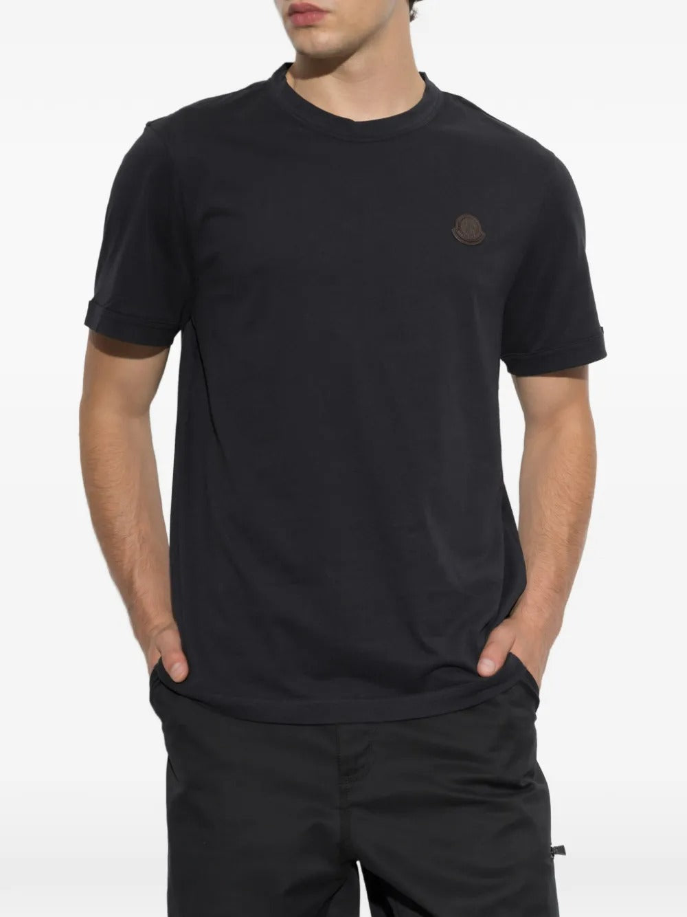 Logo-patch t-shirt-MONCLER-Verso