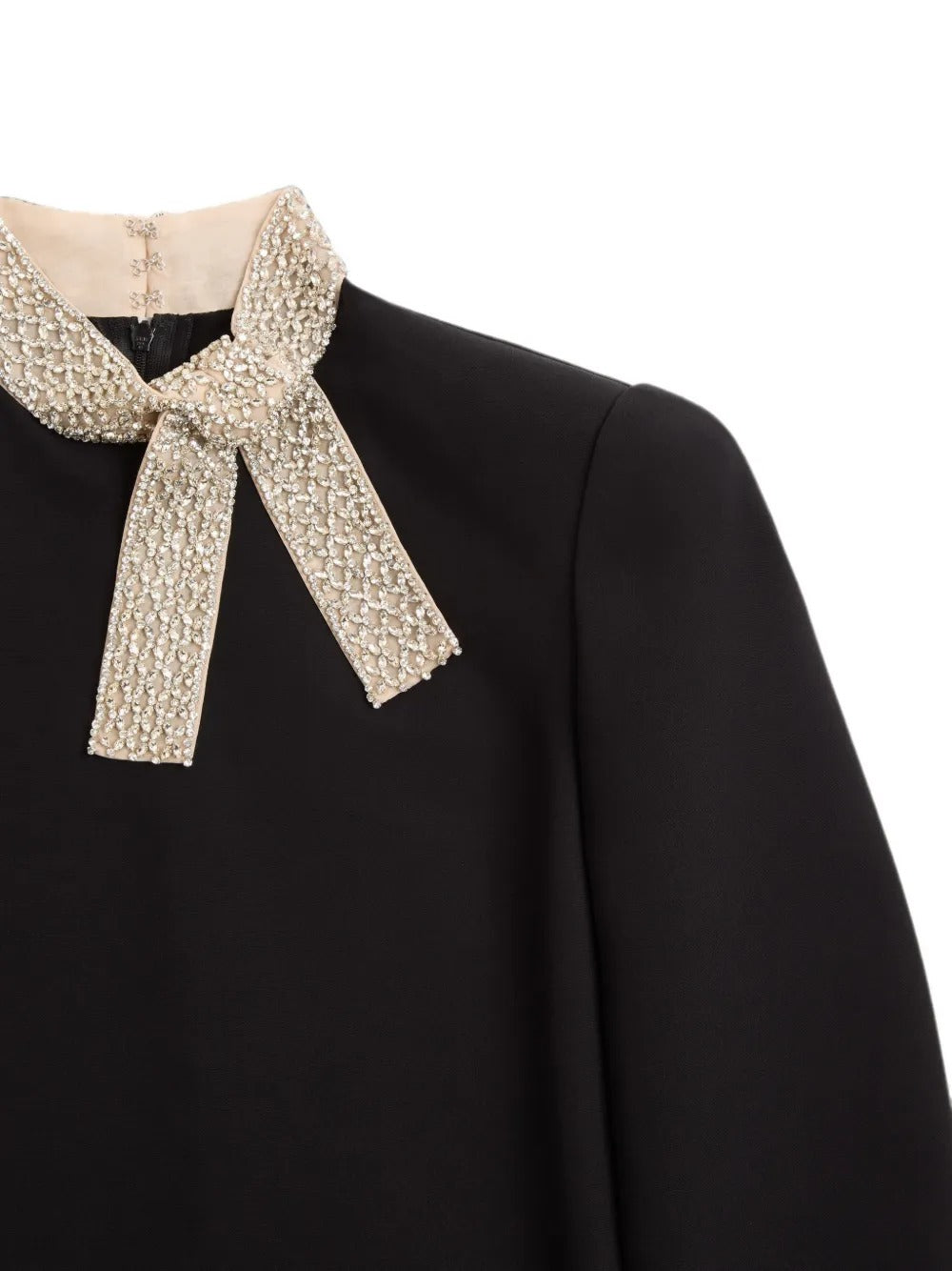 Cady couture embroidered dress-VALENTINO-Verso