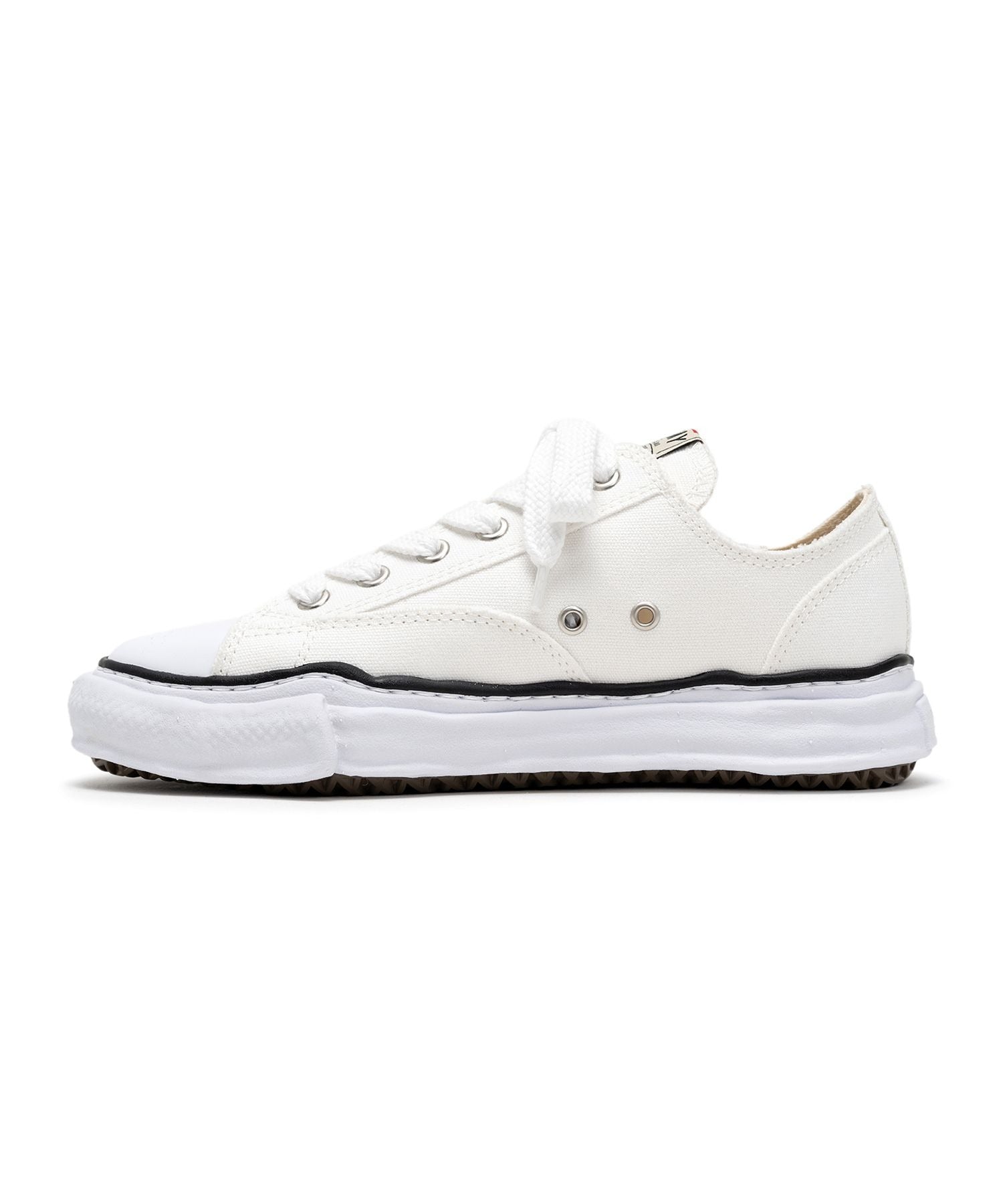"PETERSON" OG Sole Canvas Low-top Sneaker-MAISON MIHARA YASUHIRO-Verso