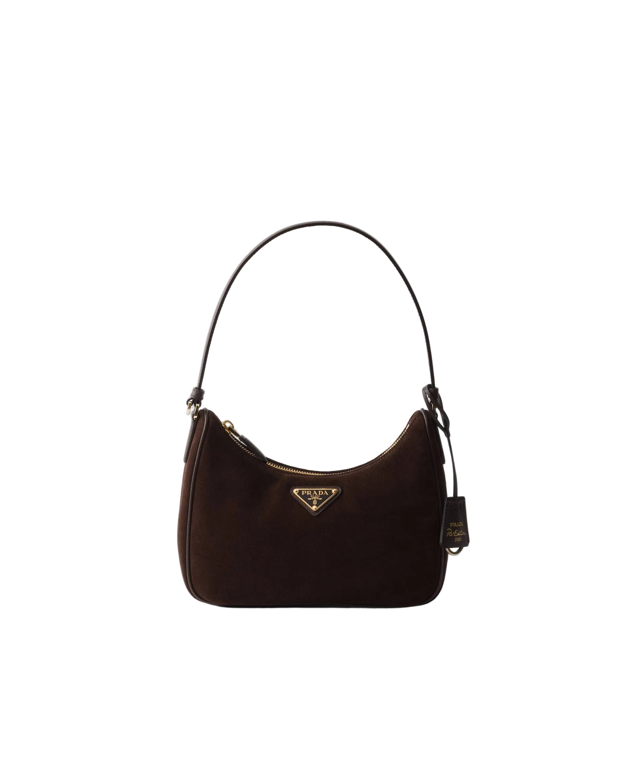 Re-edition 2005 suede tote bag