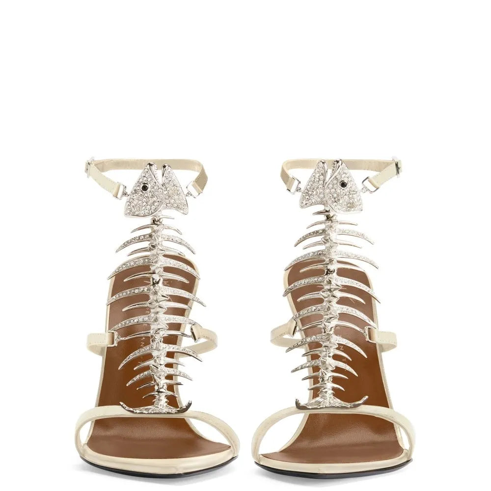 Slim 2.0 Fishbone-motif Sandals