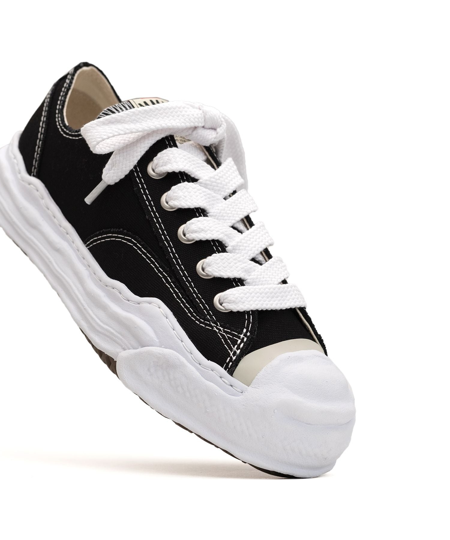 "HANK" OG Sole Canvas Low-top Sneaker-MAISON MIHARA YASUHIRO-Verso