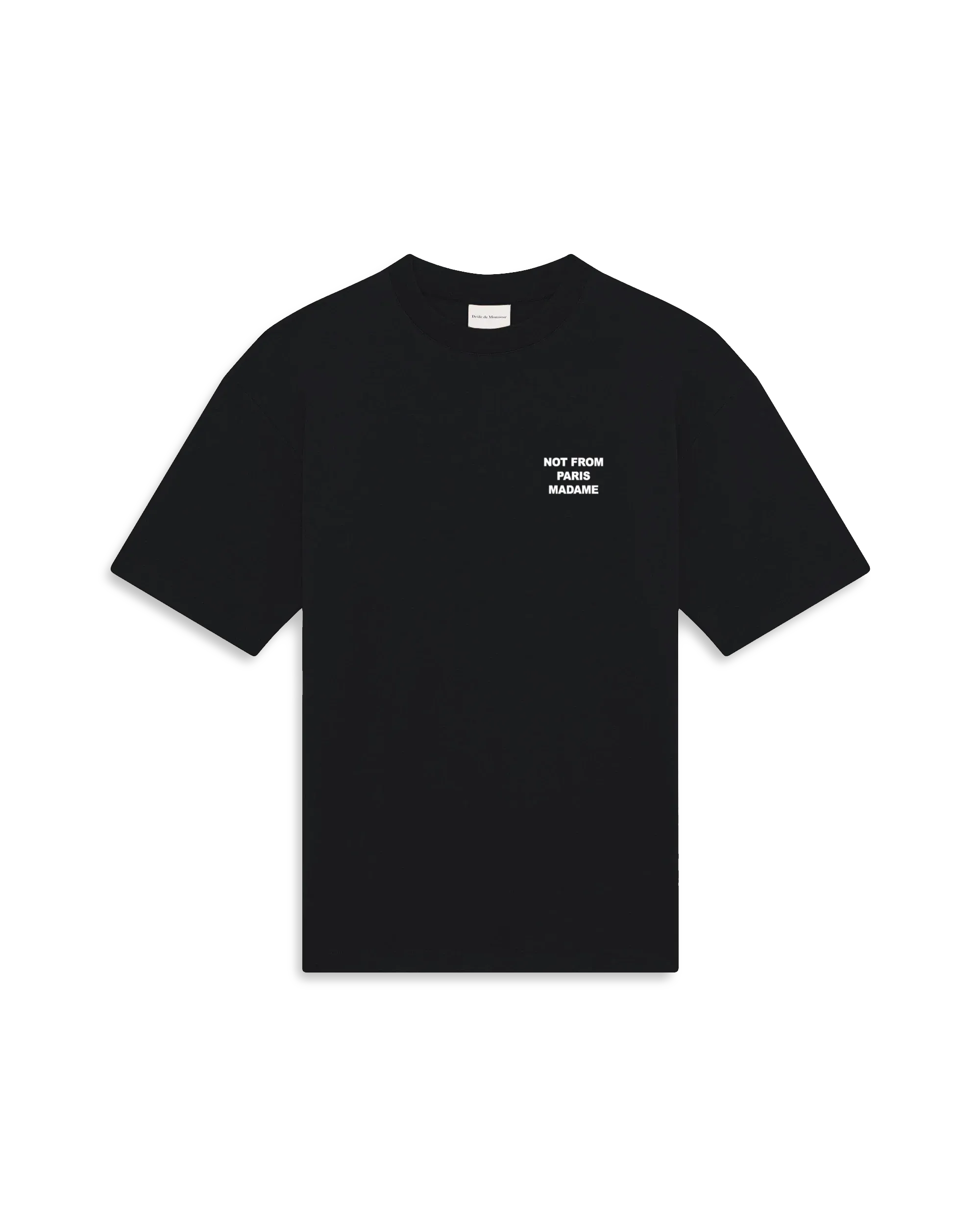 Le T-shirt Slogan-DRÔLE DE MONSIEUR-Verso