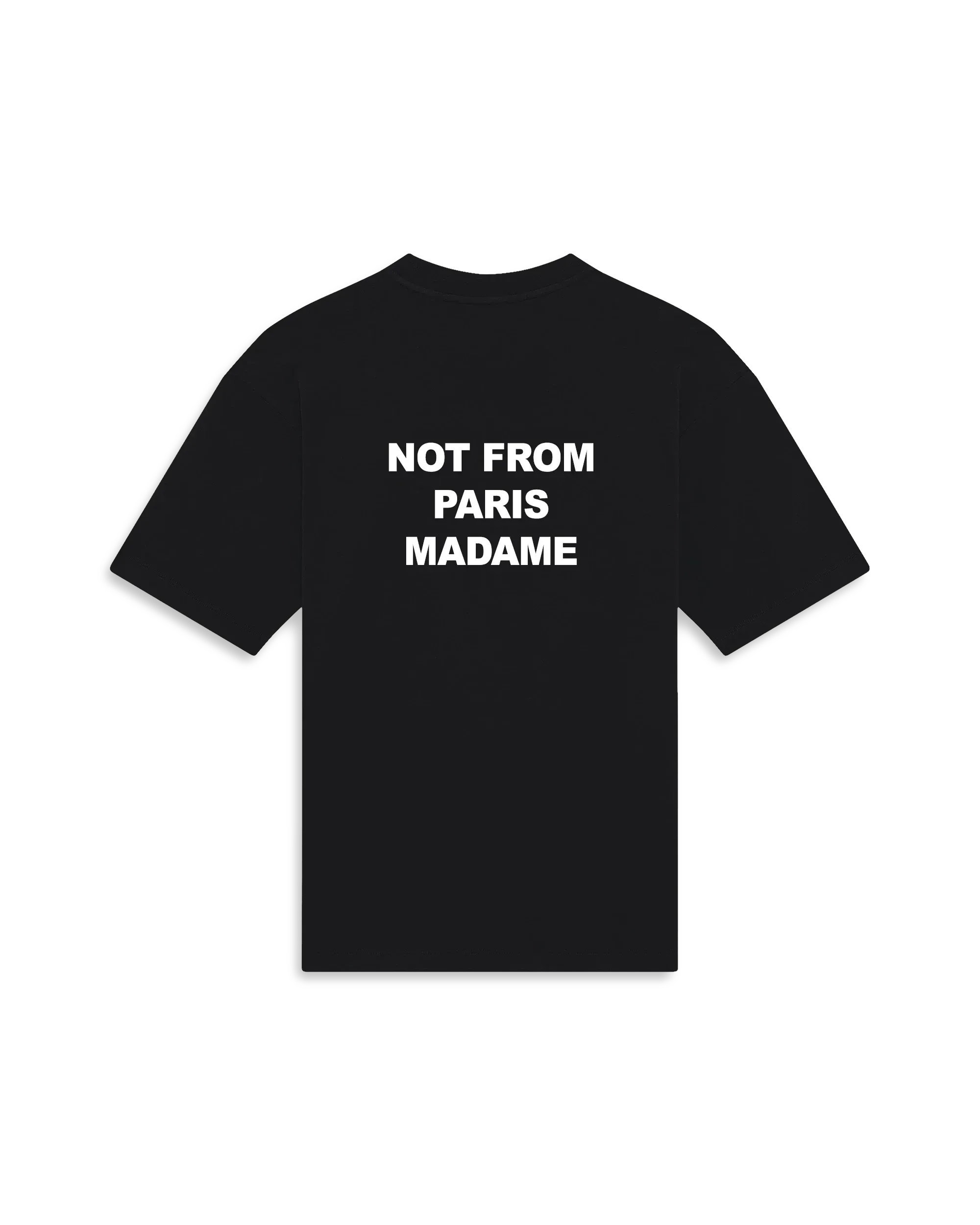 Le T-shirt Slogan-DRÔLE DE MONSIEUR-Verso