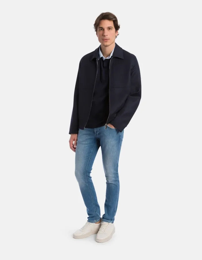 George skinny-fit jeans in stretch denim