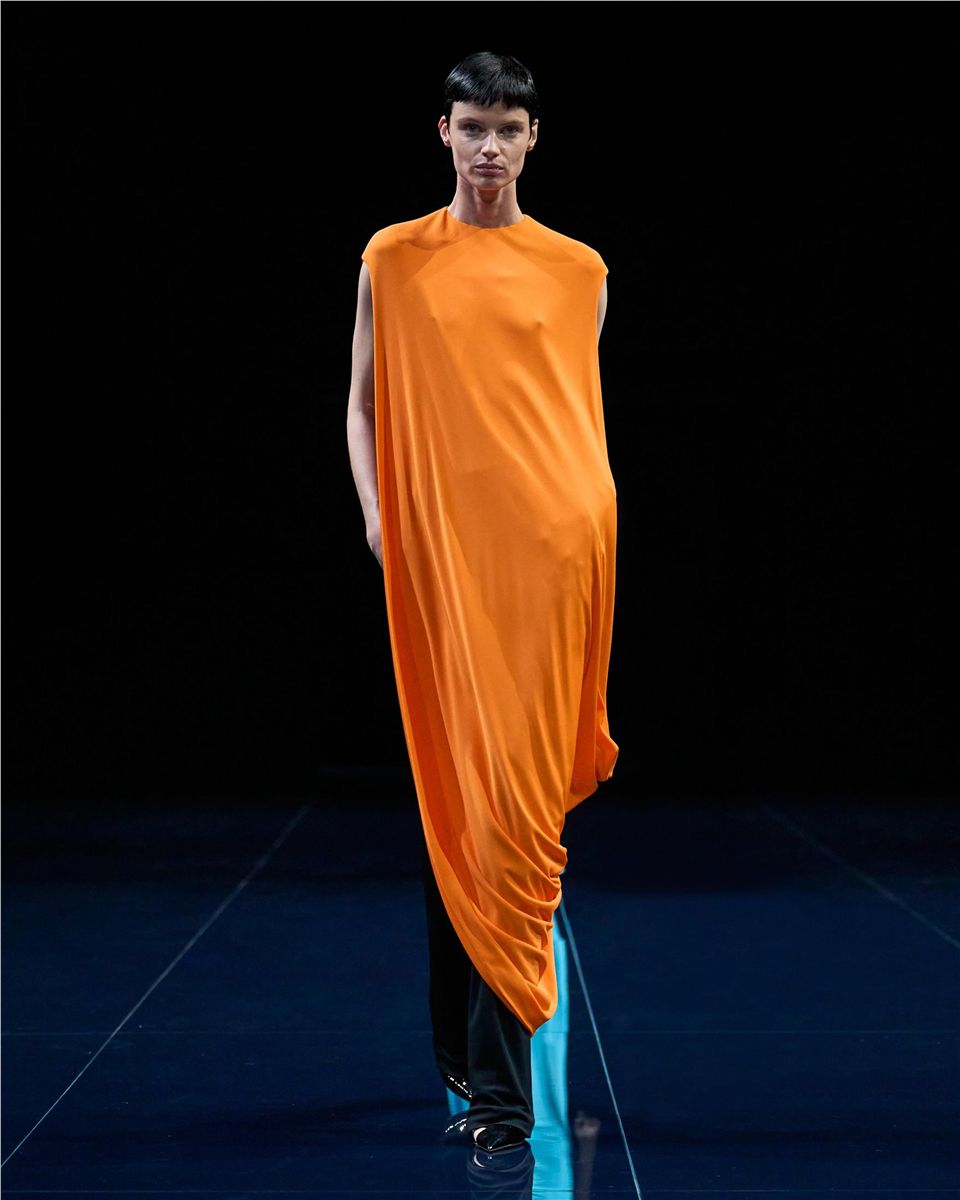 Impossible asymmetric cap sleeve top-TOM FORD-Verso