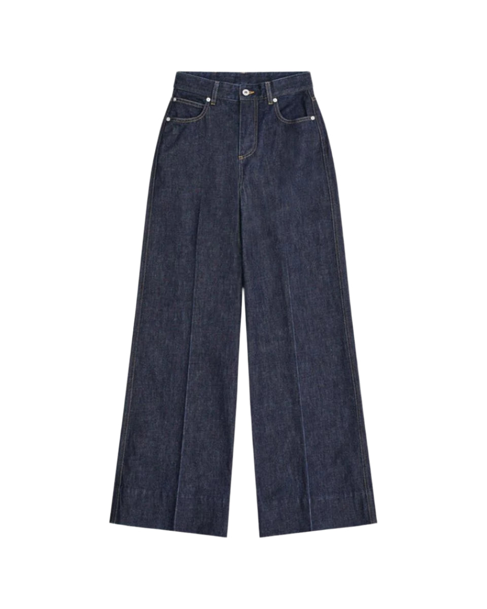 INDIGO PALAZZO JEANS-BOTTEGA VENETA-Verso