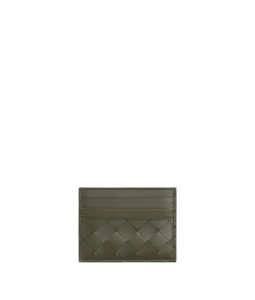 Intrecciato credit card case-BOTTEGA VENETA-Verso