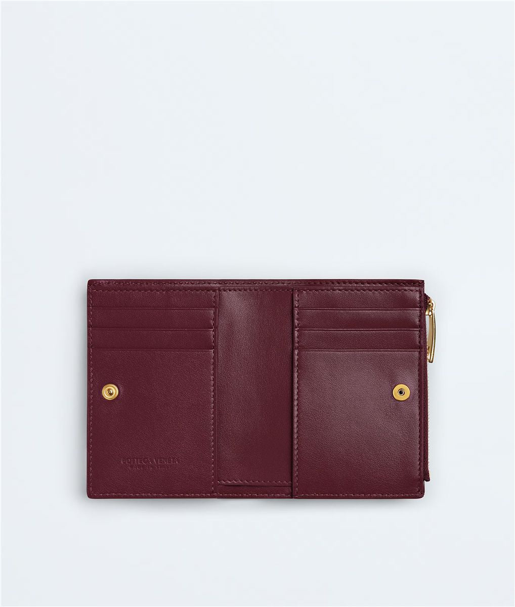 Intrecciato Small Bi-Fold Wallet-BOTTEGA VENETA-Verso