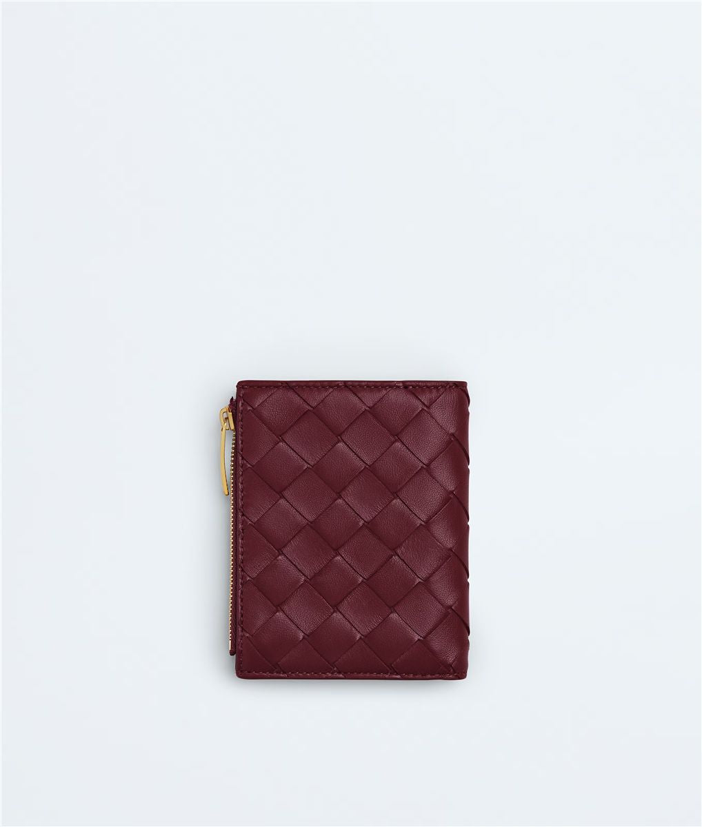 Intrecciato Small Bi-Fold Wallet-BOTTEGA VENETA-Verso