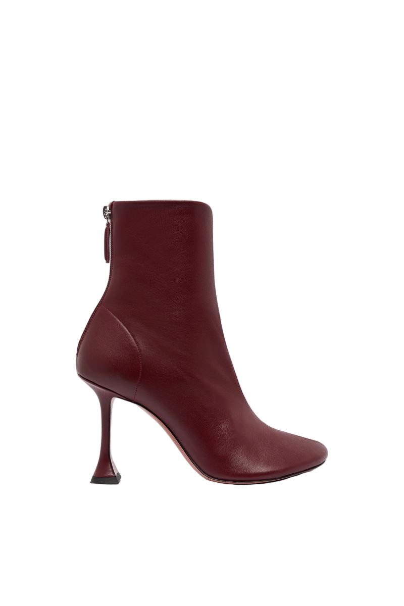 Iris Bootie 95 Wine Nappa-AMINA MUADDI-Verso