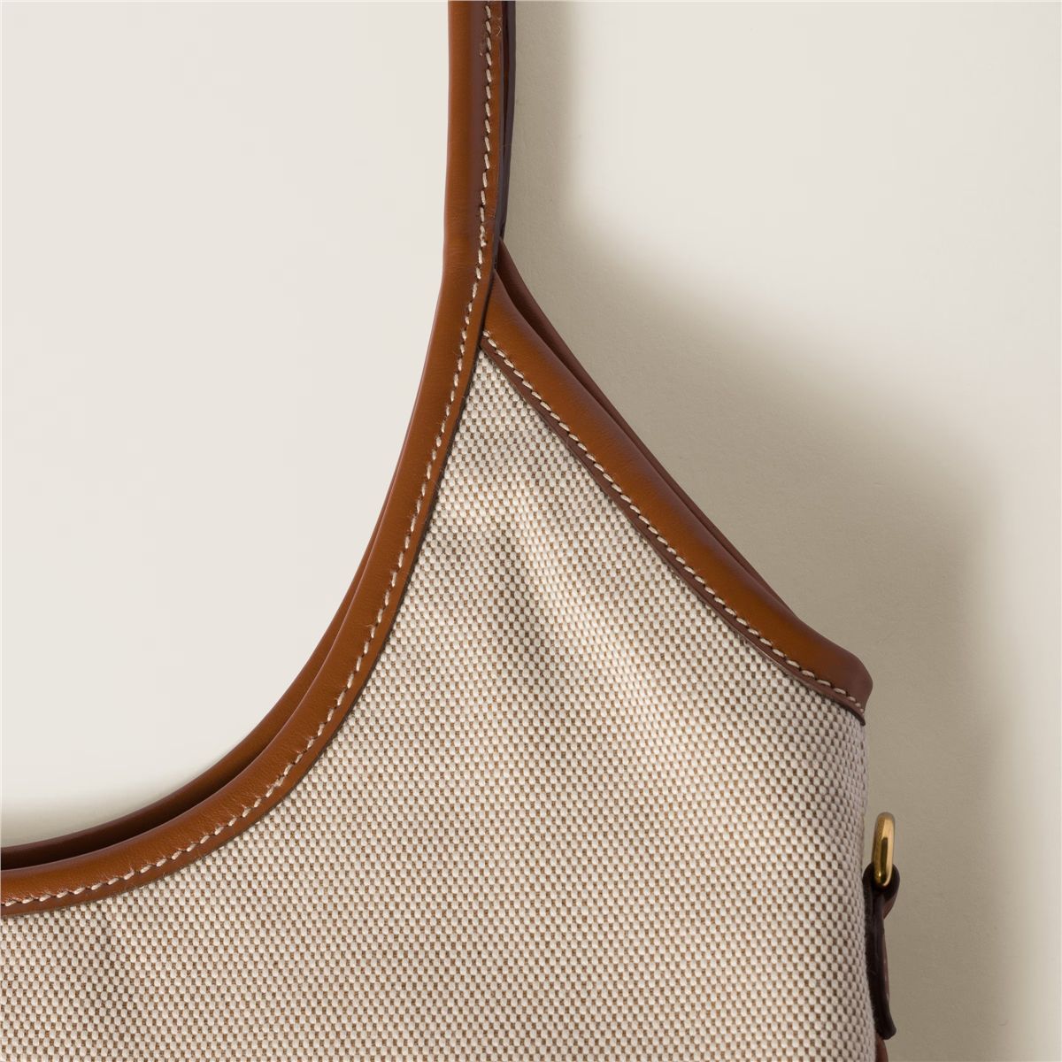 Ivy canvas and leather bag