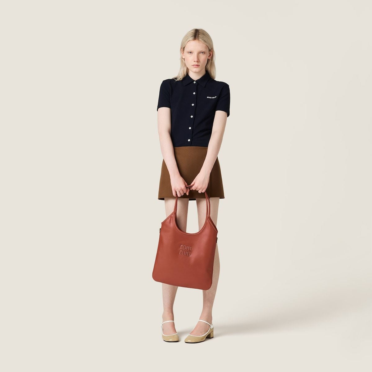 ivy leather bag-MIU MIU-Verso