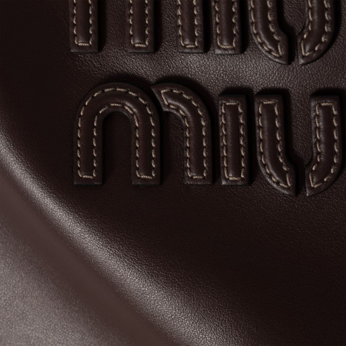 Ivy leather bag-MIU MIU-Verso