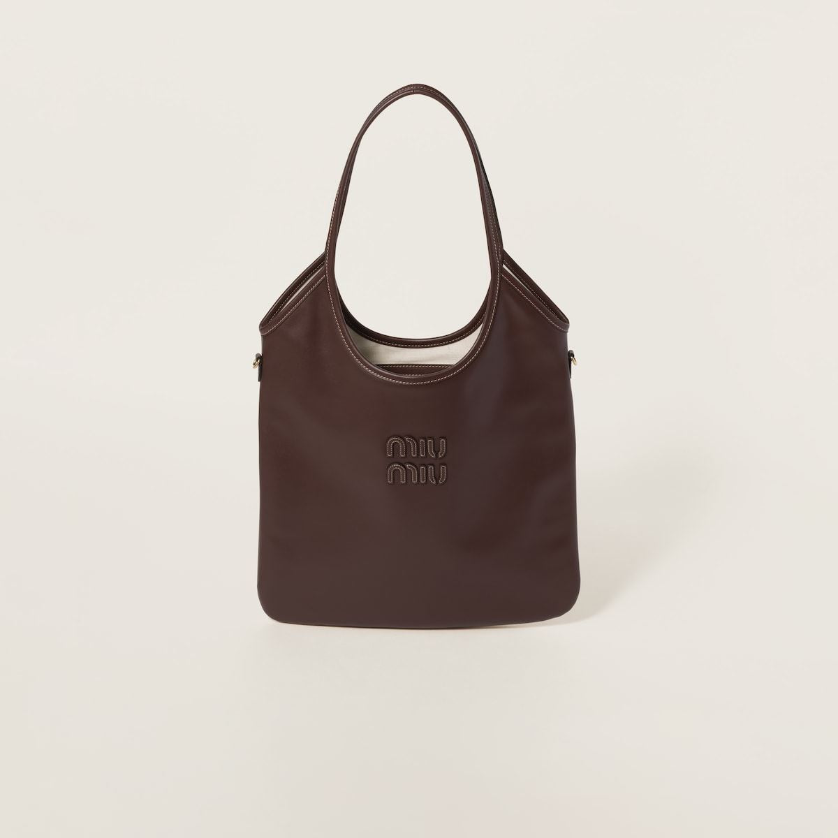 Ivy leather bag-MIU MIU-Verso