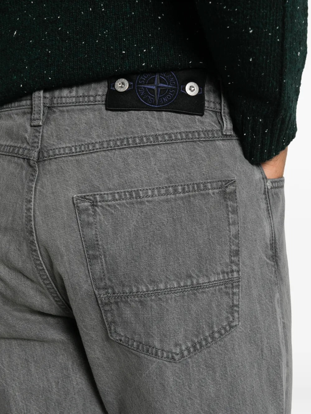 J100005 light bull denim-tc straight-leg jeans-STONE ISLAND-Verso