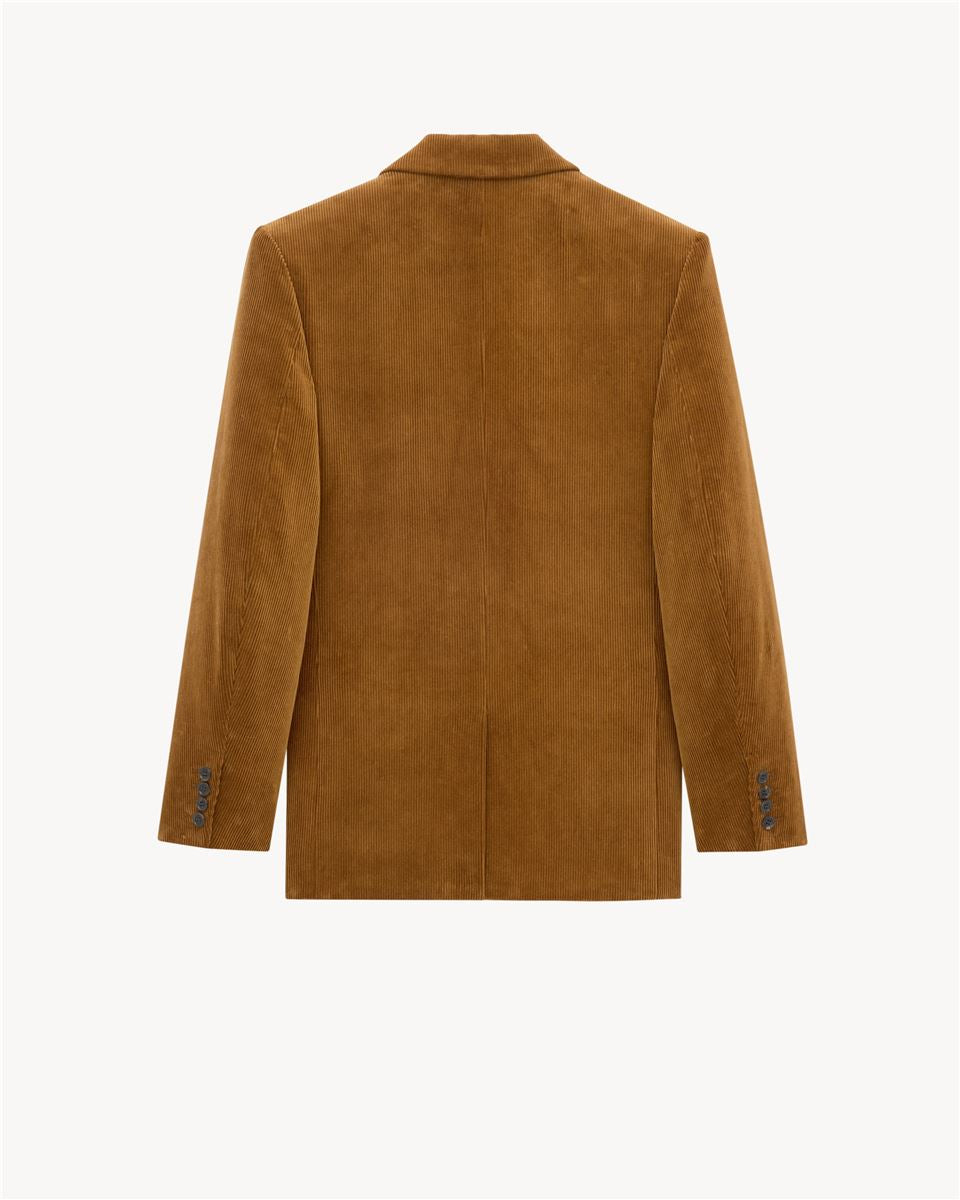 jacket in corduroy-SAINT LAURENT-Verso