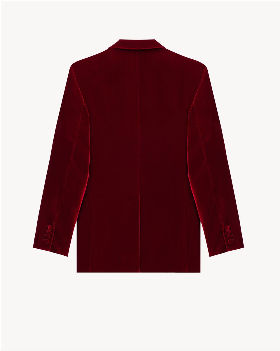 JACKET IN VELVET-SAINT LAURENT-Verso