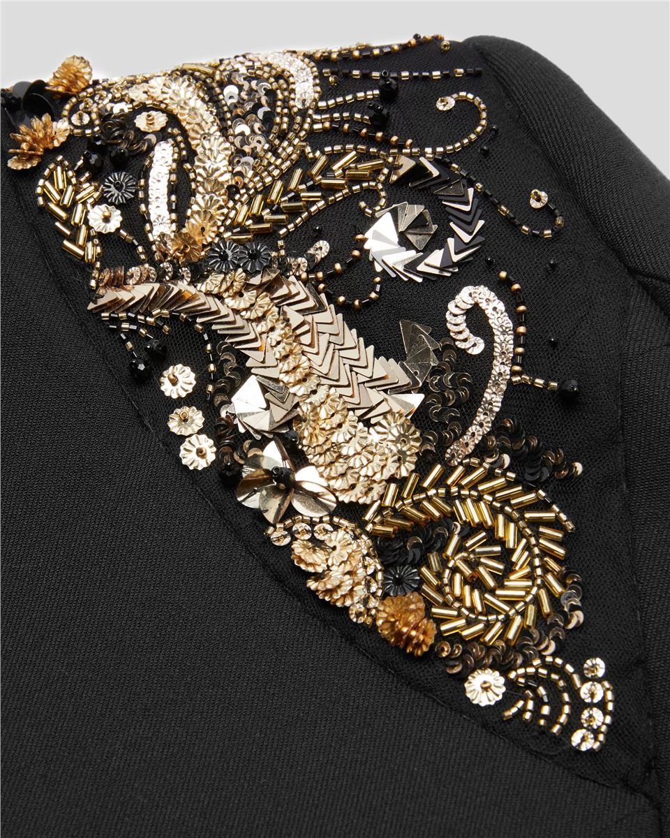 Jacket with jewel embroidery-GENNY-Verso
