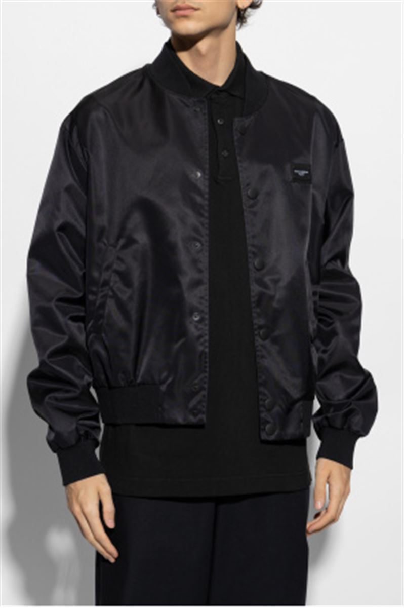JACKET WITH LOGO-DOLCE & GABBANA-Verso