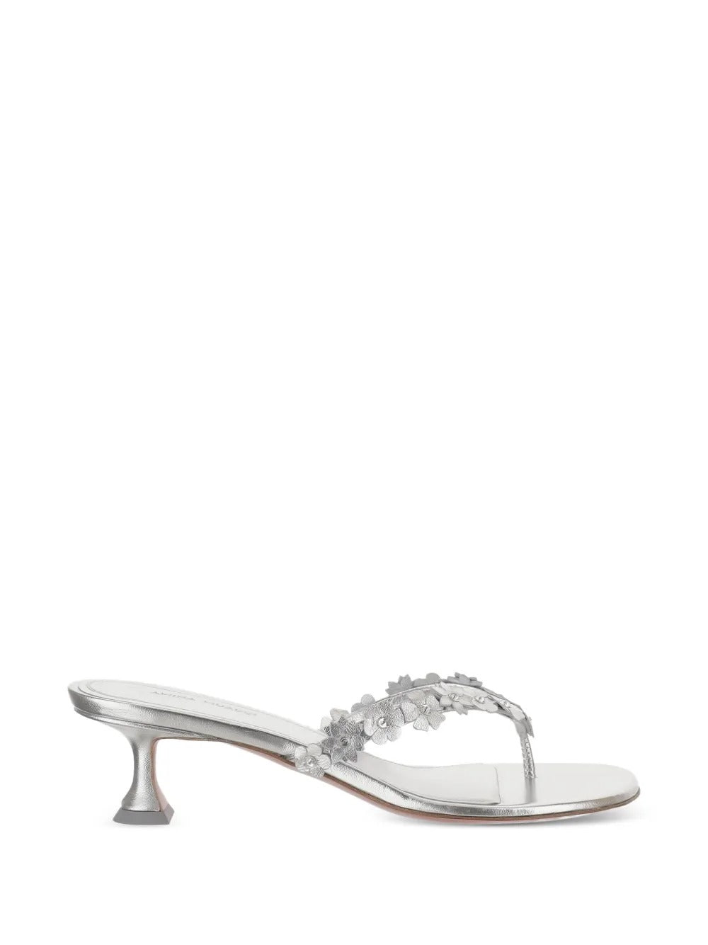 Janis flower-appliqué sandals-AMINA MUADDI-Verso