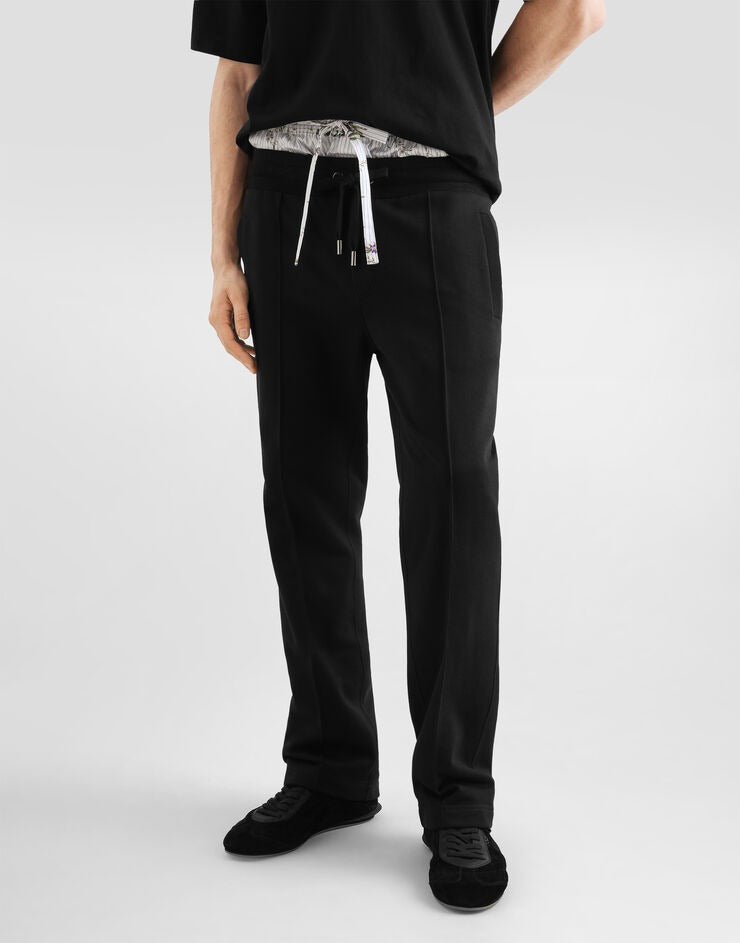 Jersey jogging trousers-DOLCE&GABBANA-Verso