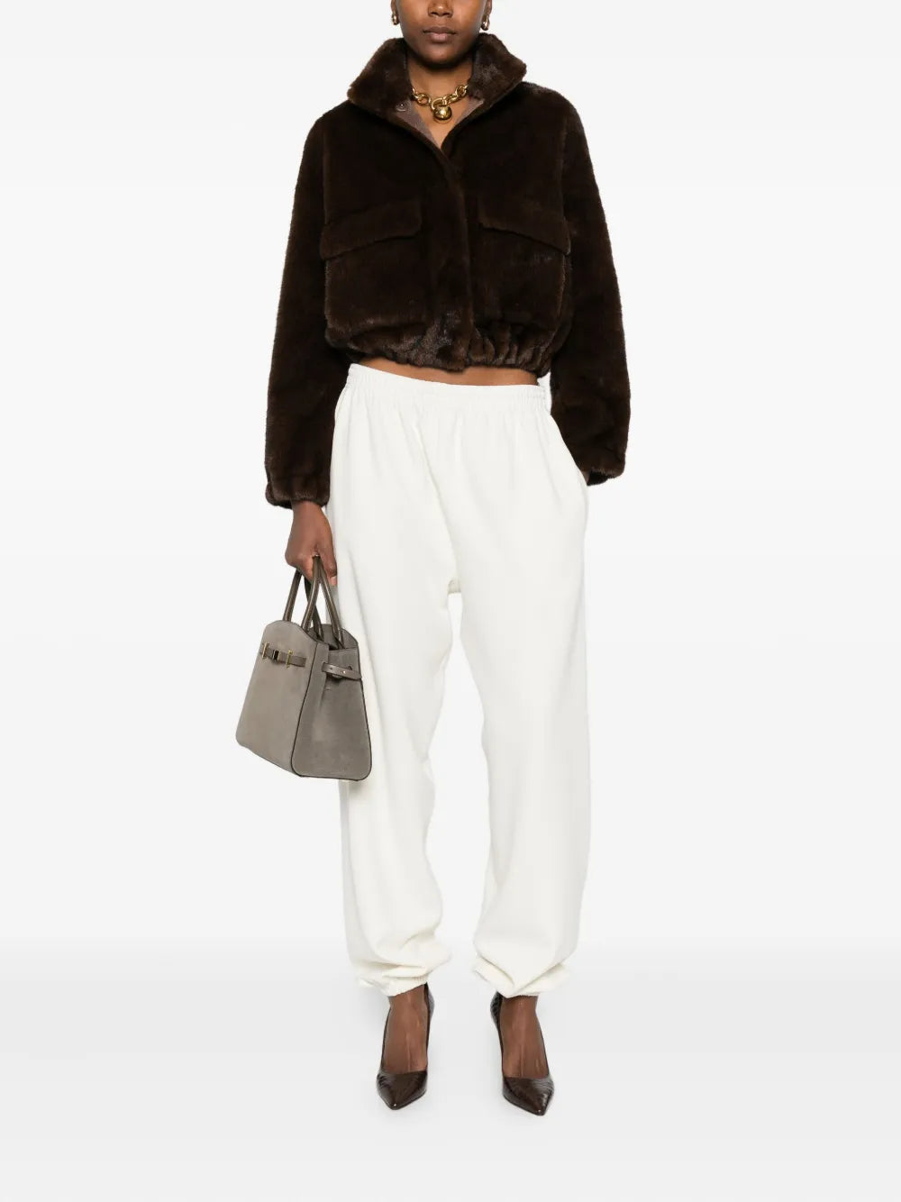 Jersey track pants-MAGDA BUTRYM-Verso