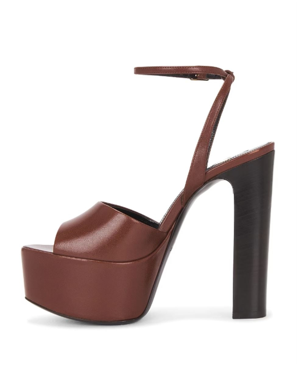 JODIE PLATFORM SANDAL - SAINT LAURENT - Verso