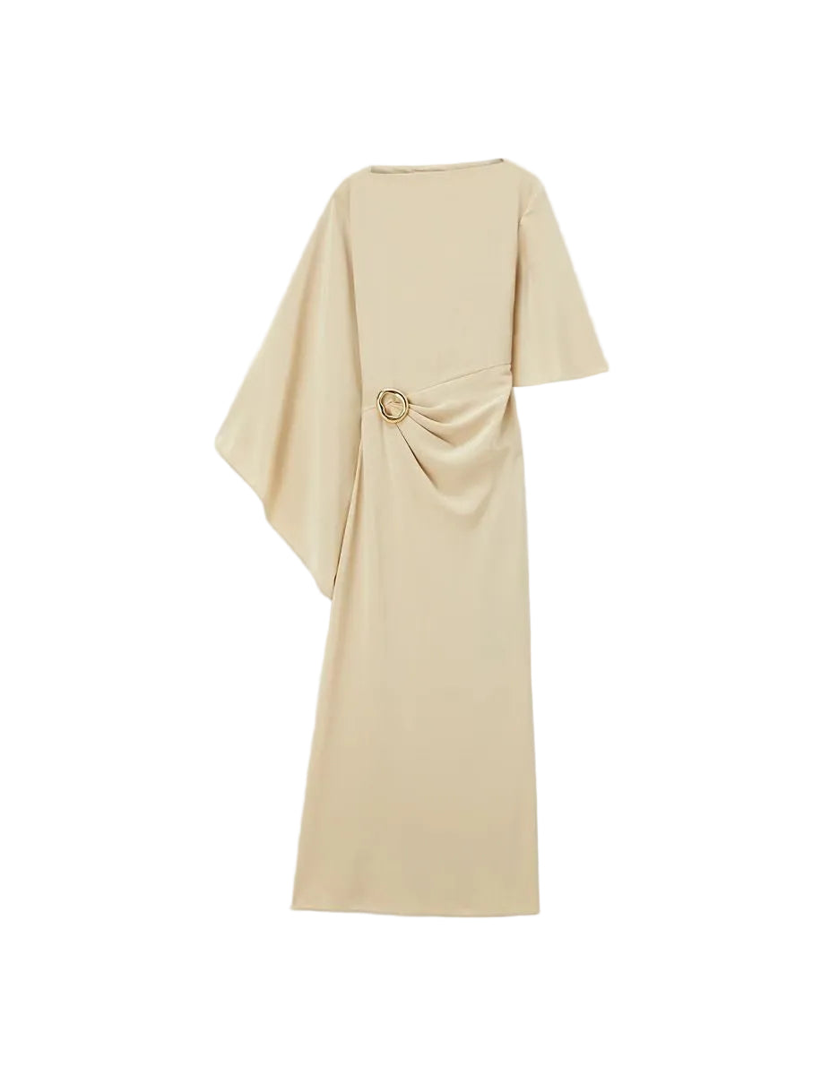 Joya satin twill dress-JOSEPH-310364-36-Verso