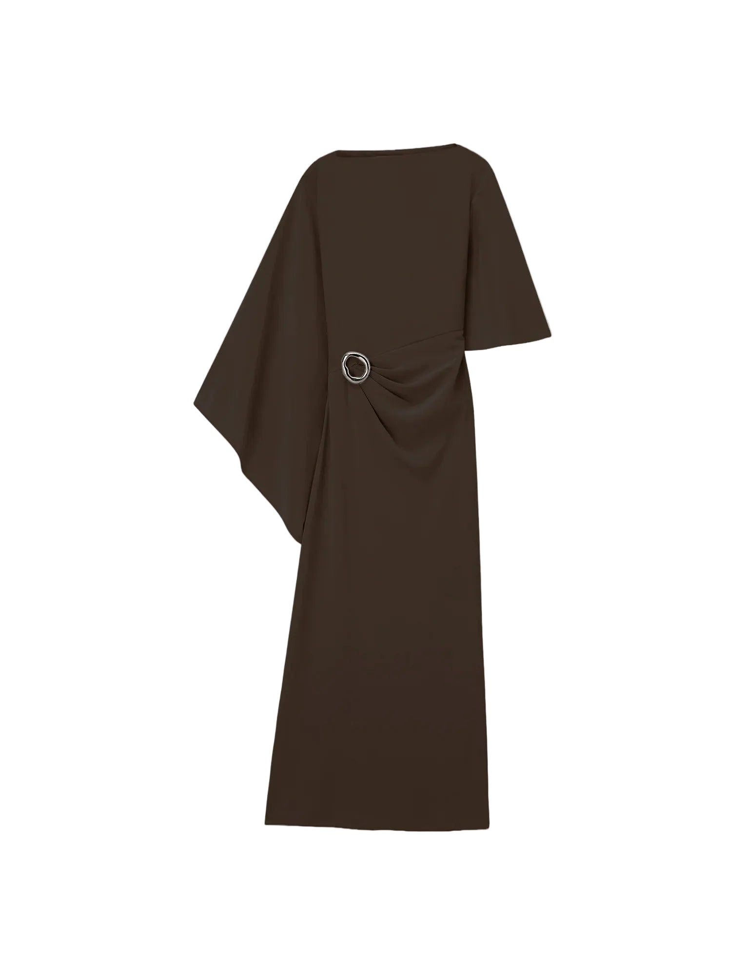 Joya Satin Twill Dress-JOSEPH-Verso