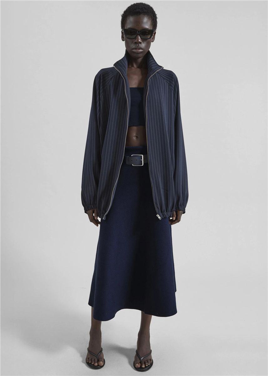 July Knit Midi Skirt-THE FRANKIE SHOP-Verso