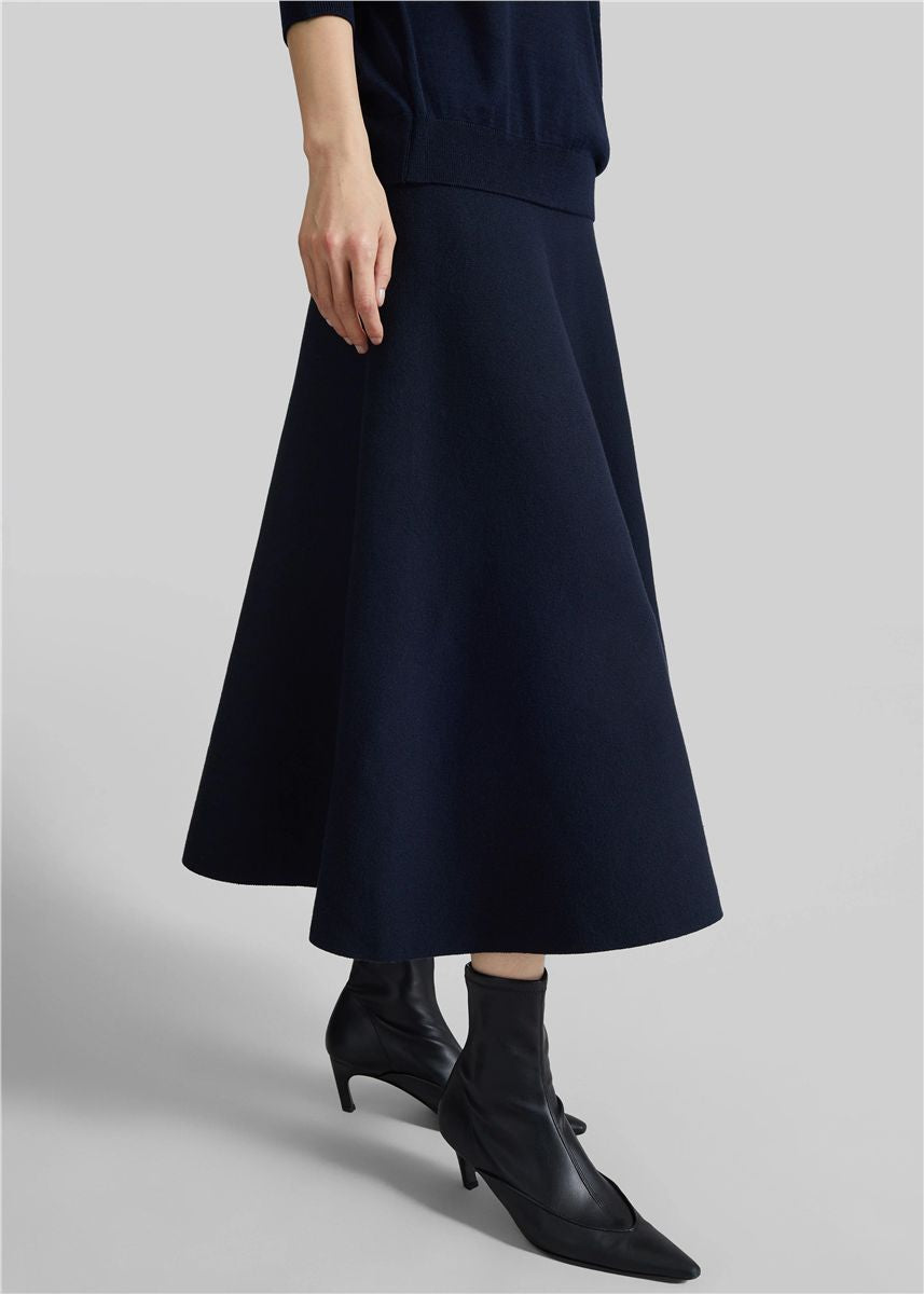 July Knit Midi Skirt-THE FRANKIE SHOP-Verso