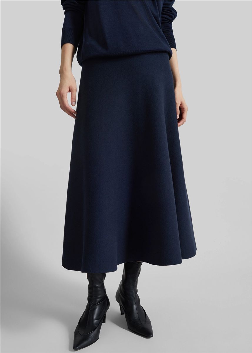 July Knit Midi Skirt-THE FRANKIE SHOP-Verso