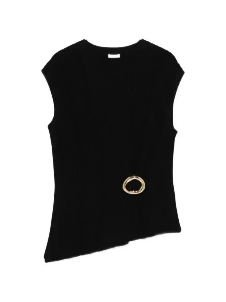 Kenit knit plissé top-JOSEPH-Verso