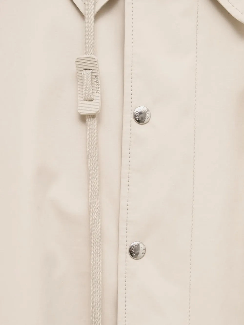 Kervoyal button fastening coat-MONCLER-Verso