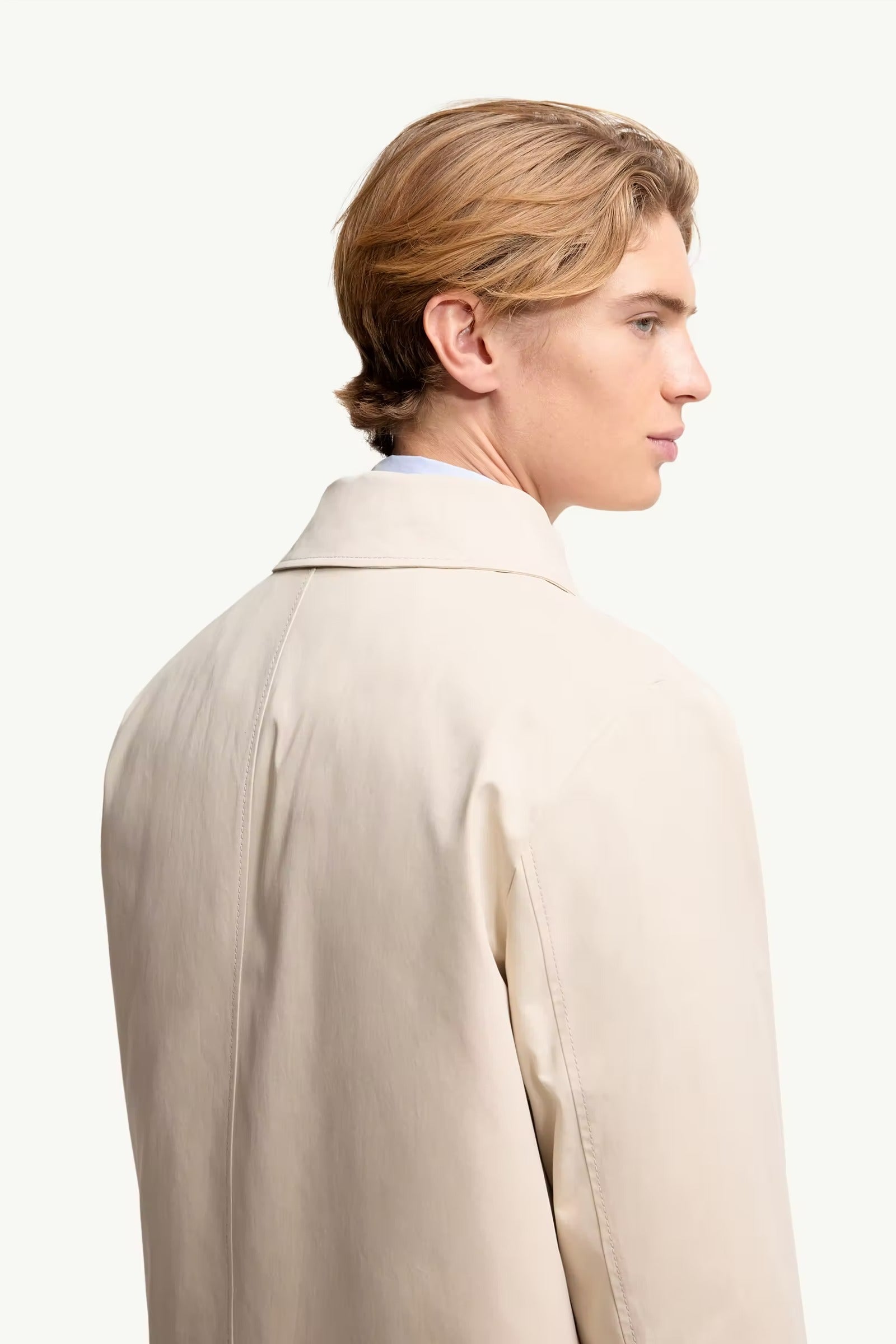 Kervoyal Hooded Long Down Parka Jacket-MONCLER-Verso