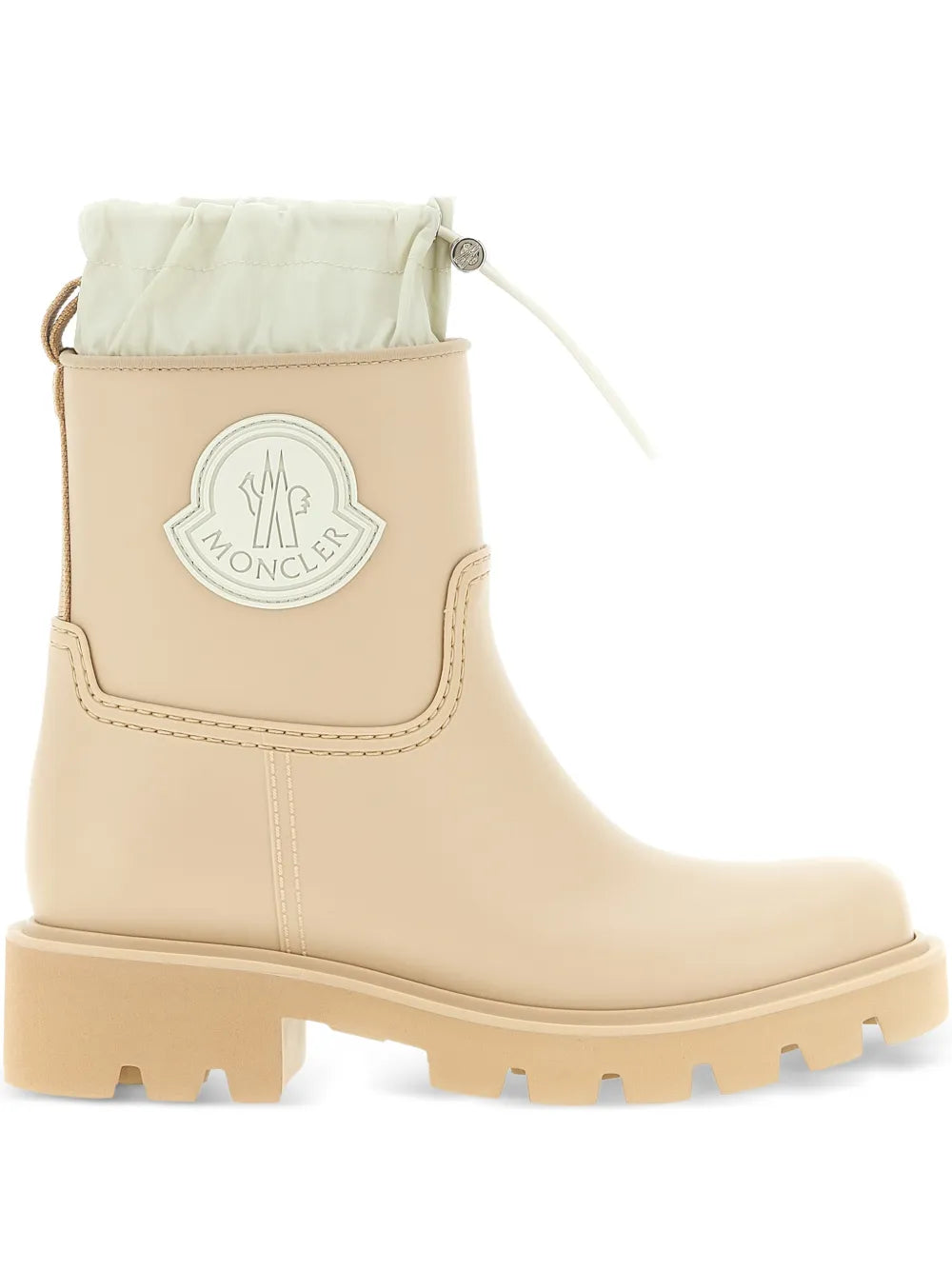 Kickstream drawstring logo-patch rain boots-MONCLER-Verso