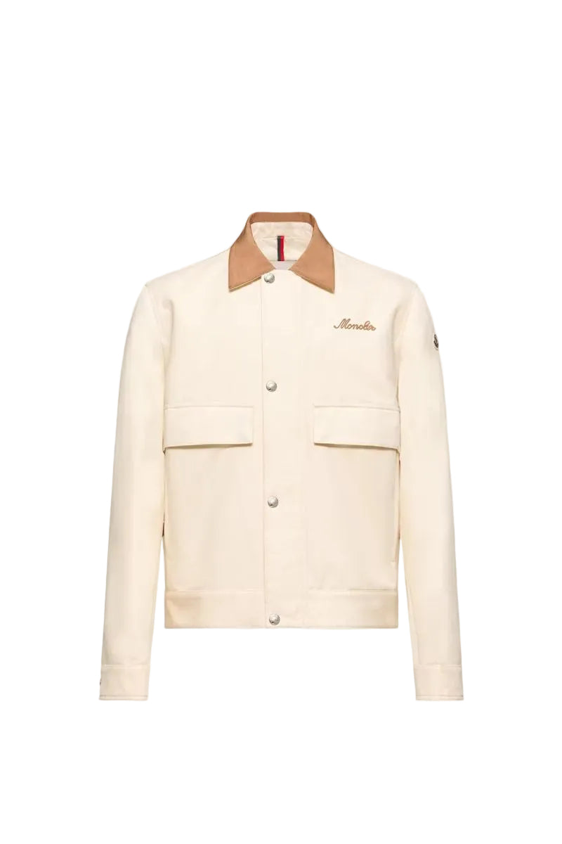 Kilke linen & cotton blend shirt jacket-MONCLER-308843-1-Verso