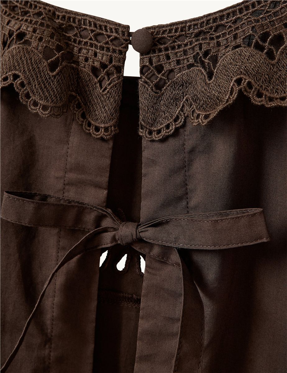 Kirsten cloth top chocolate-THE GARMENT-Verso