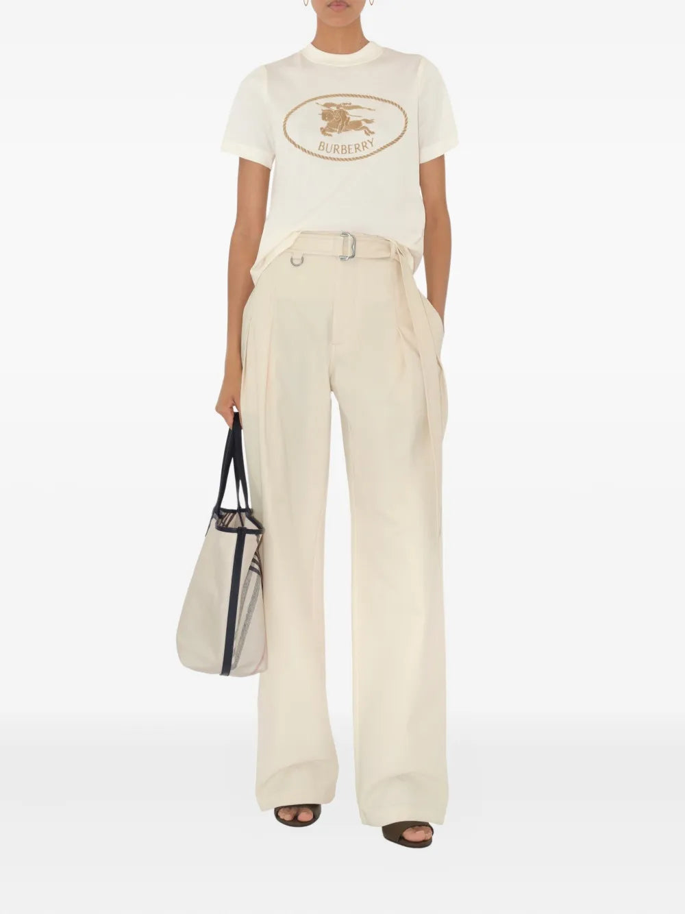 Knight Stamp T-shirt-BURBERRY-Verso