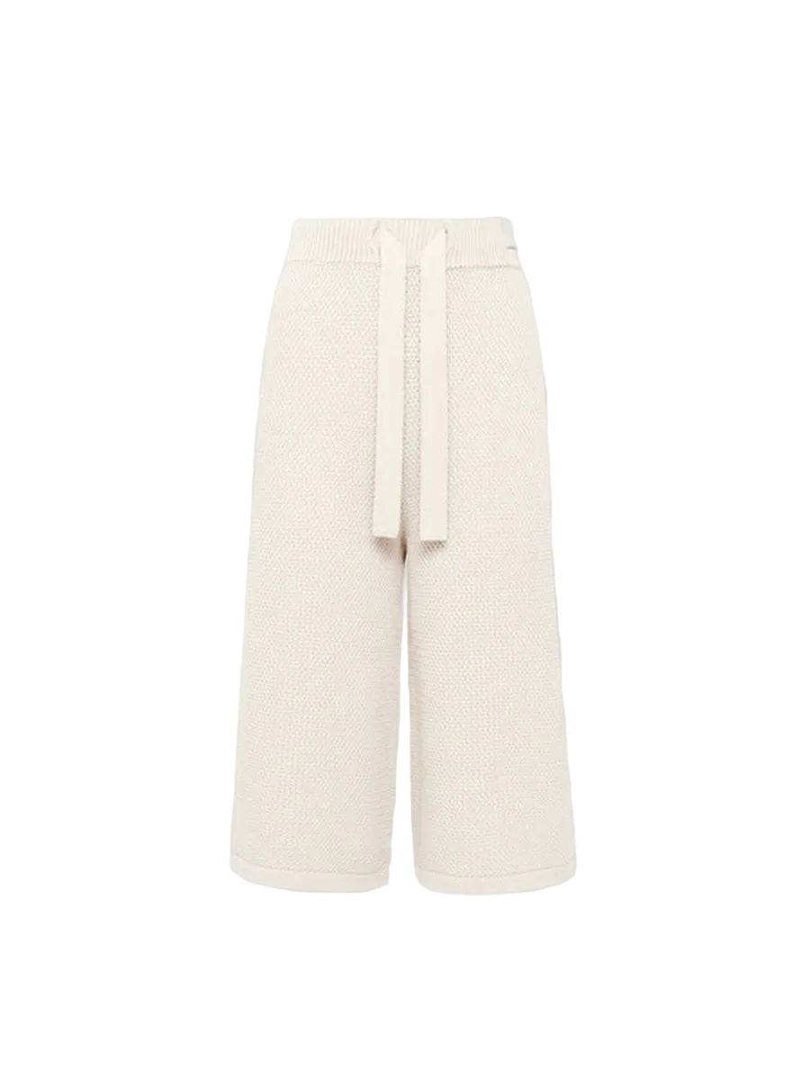 Knitted bermuda shorts-LANEUS-305142-38-Verso