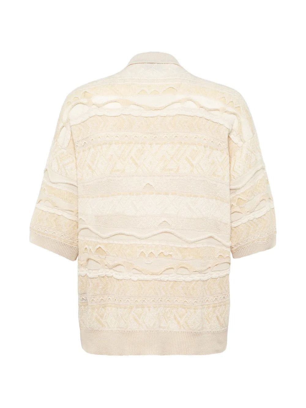 Knitted shirt-LANEUS-Verso