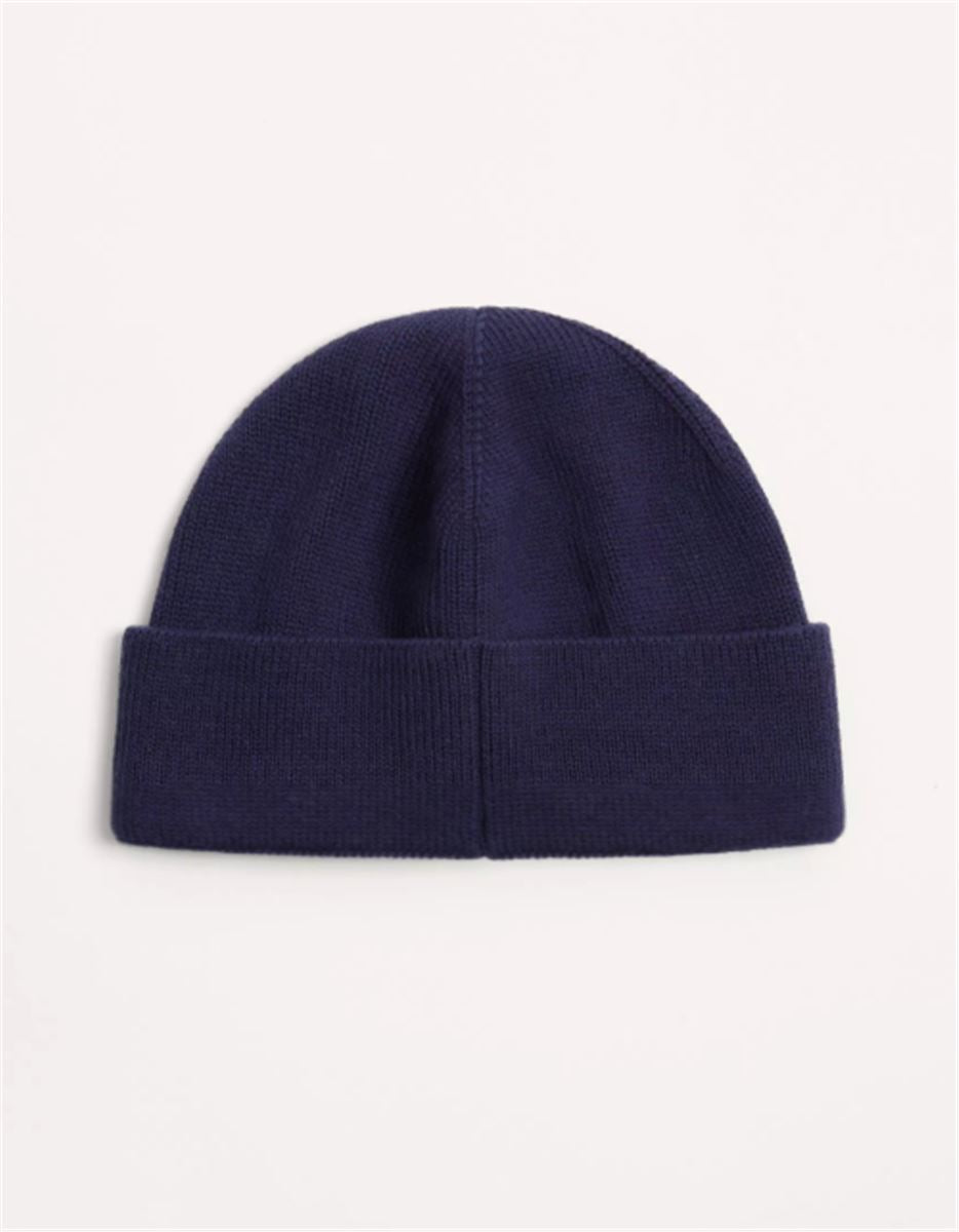 knitted wool beanie-VALENTINO-Verso