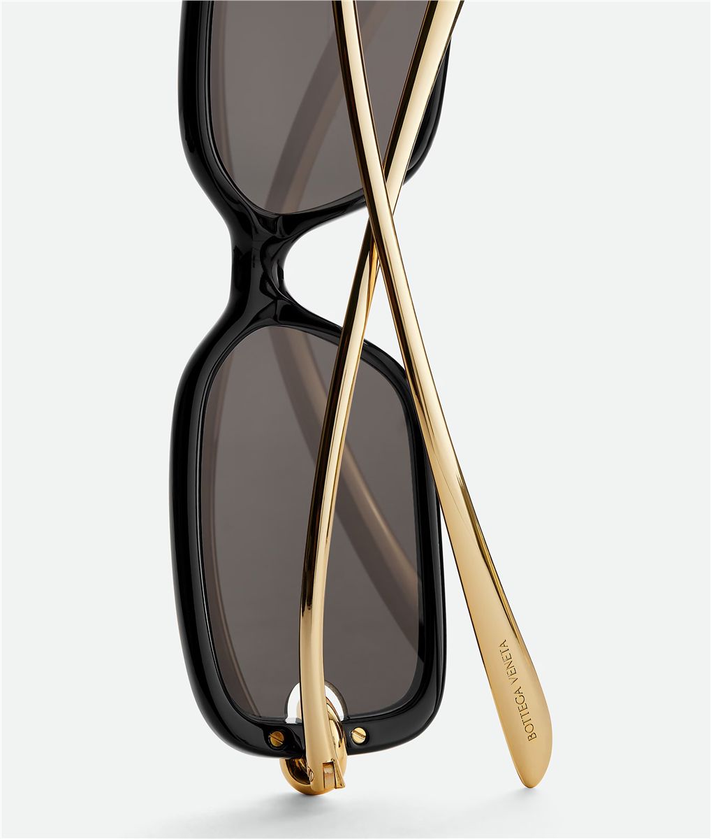 Knot rectangular sunglasses-BOTTEGA VENETA-Verso
