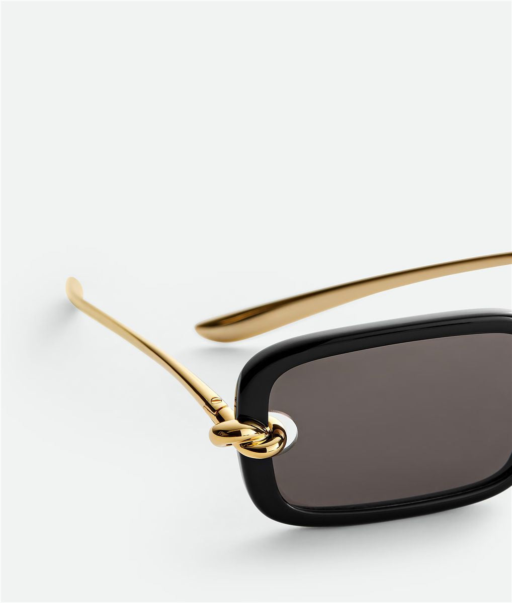 Knot rectangular sunglasses-BOTTEGA VENETA-Verso