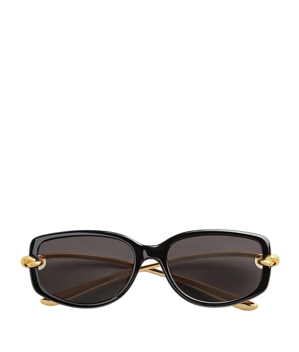 Knot rectangular sunglasses-BOTTEGA VENETA-Verso