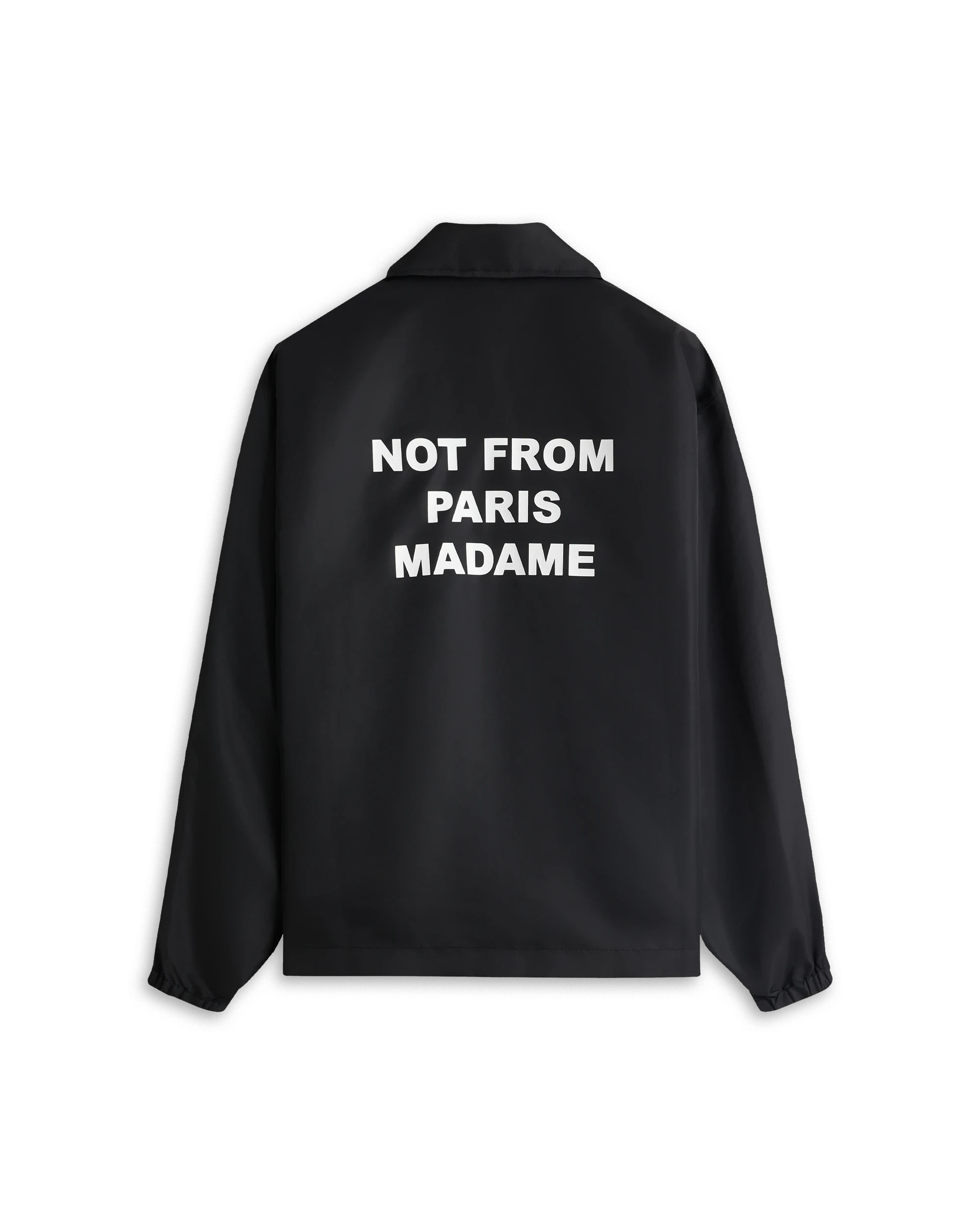 La vest slogan lightweight jacket-DRÔLE DE MONSIEUR-Verso