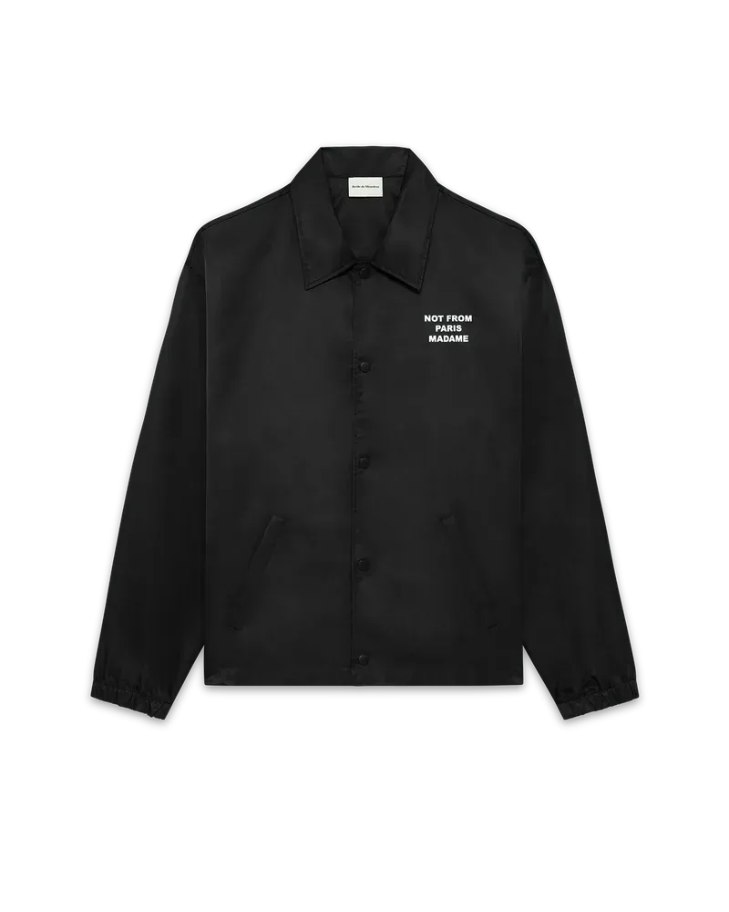 La veste slogan-DRÔLE DE MONSIEUR-Verso