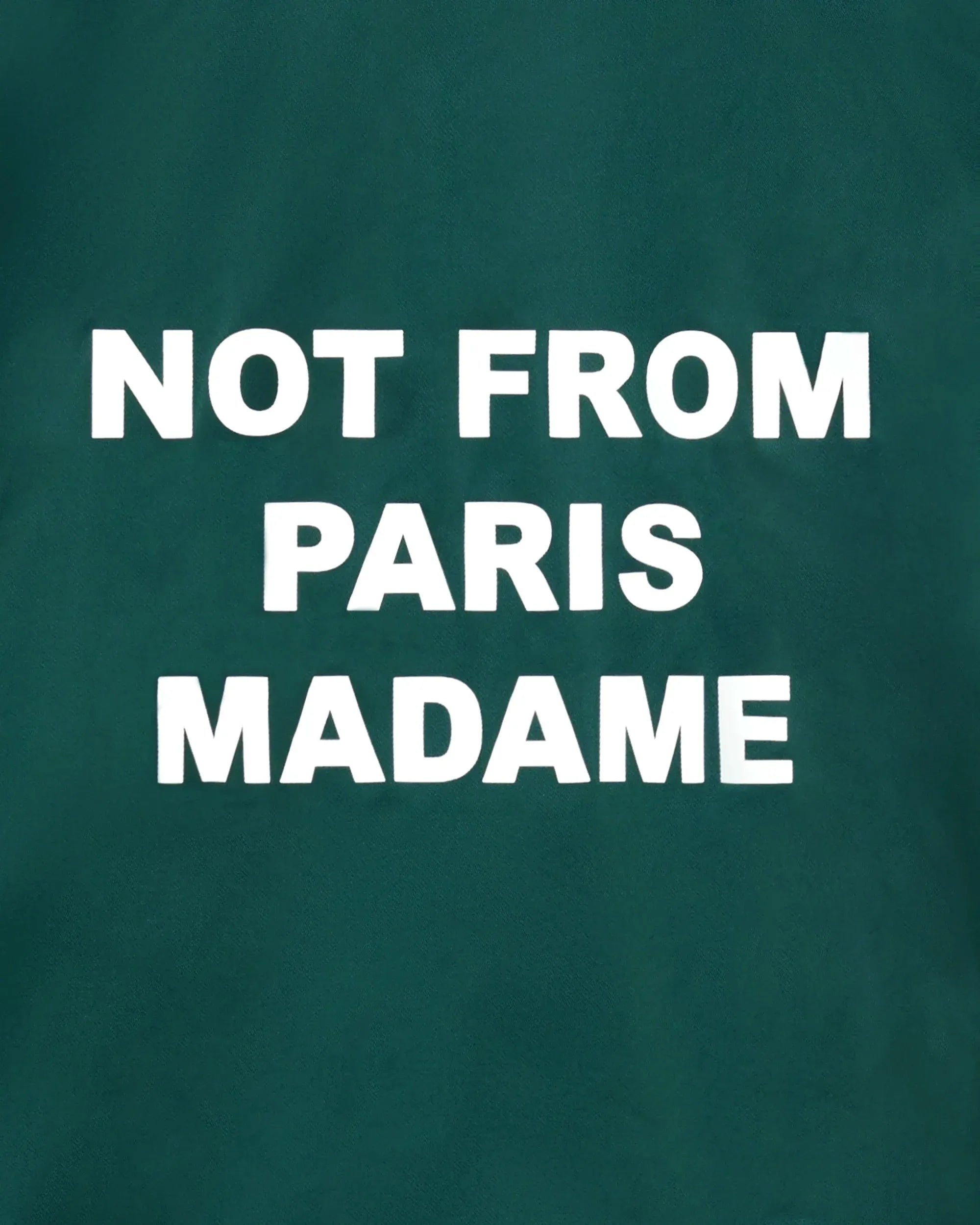 La Veste Slogan-DRÔLE DE MONSIEUR-Verso