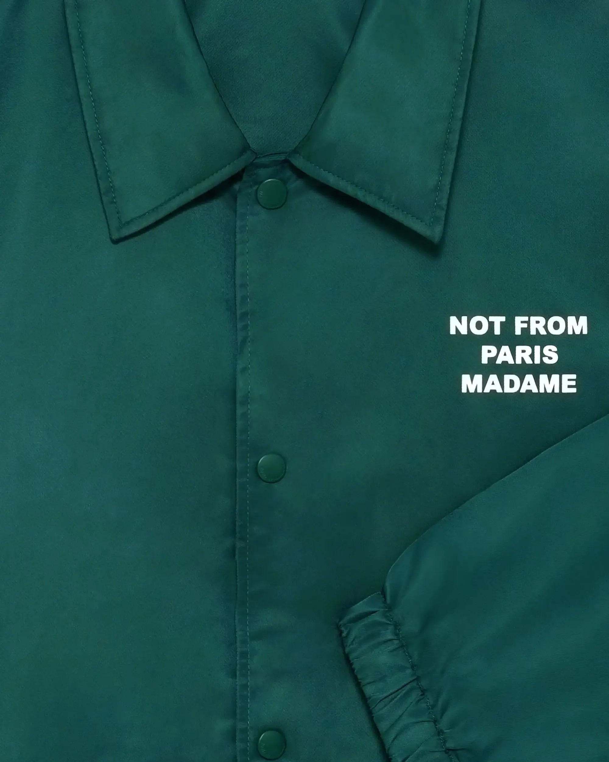 La Veste Slogan-DRÔLE DE MONSIEUR-Verso